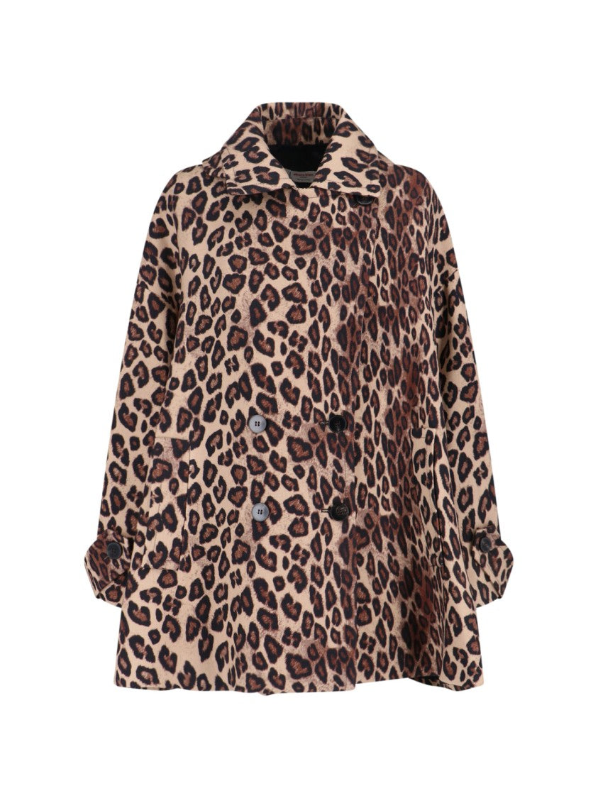 Alberto Biani Structured Multicolour Jacket With Front Zipper Closure