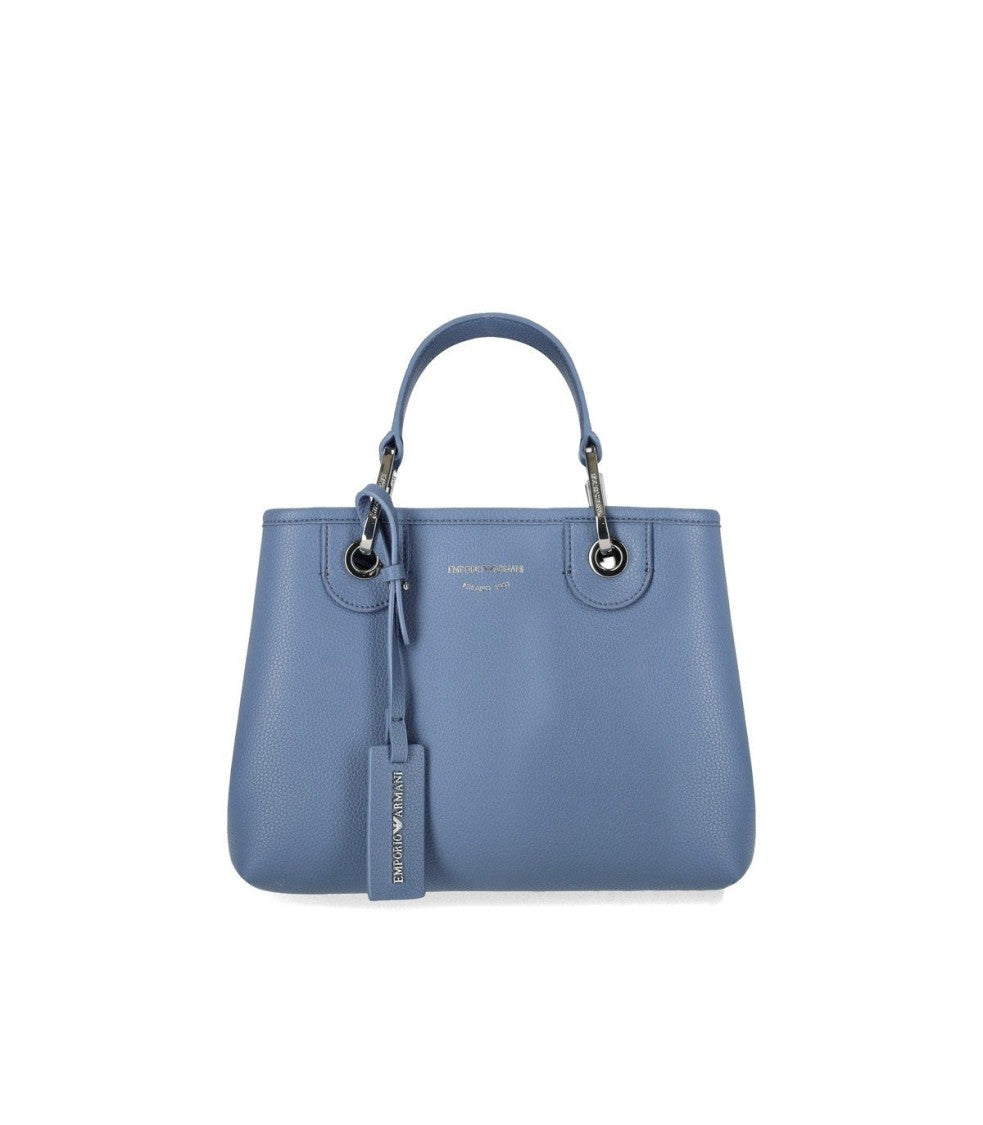 Emporio Armani Myea Asfalto Terra Small Shopping Bag