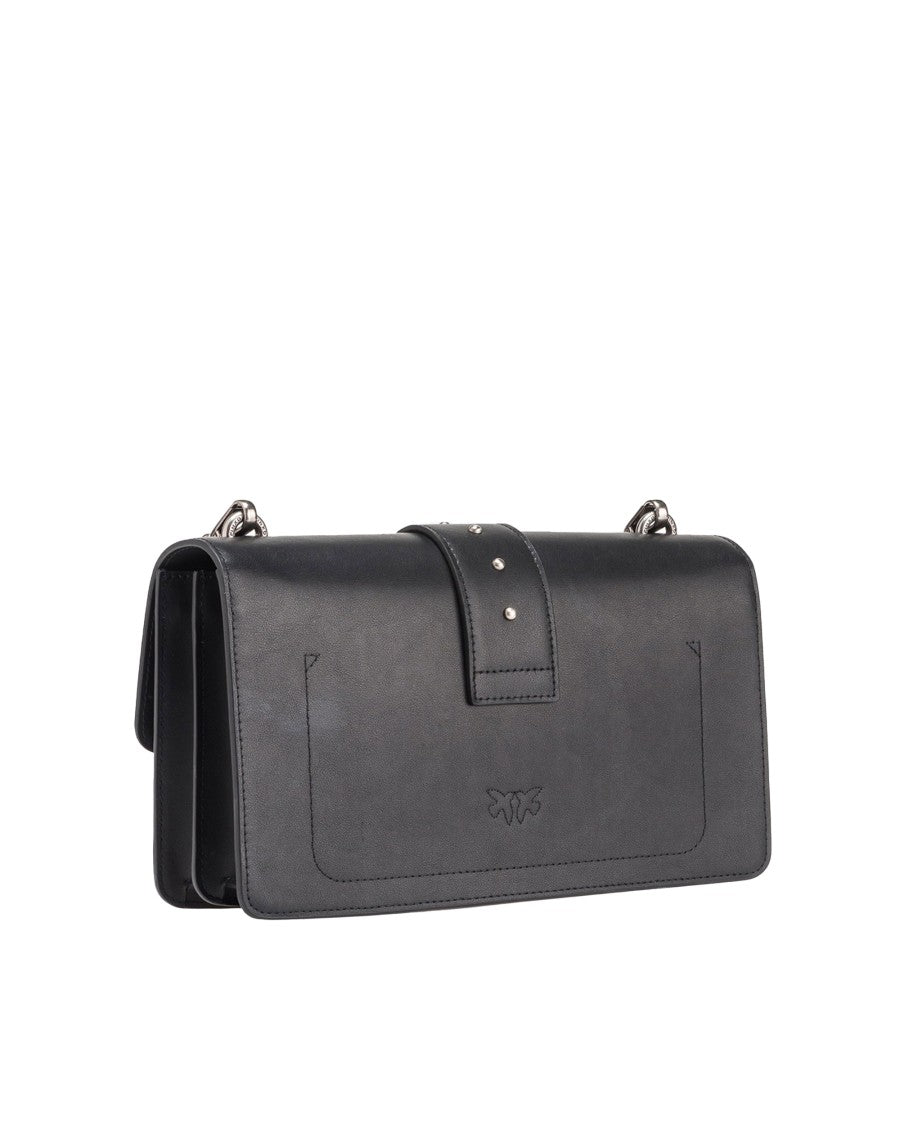 Pinko Medium Love Bag Black Crossbody Bag
