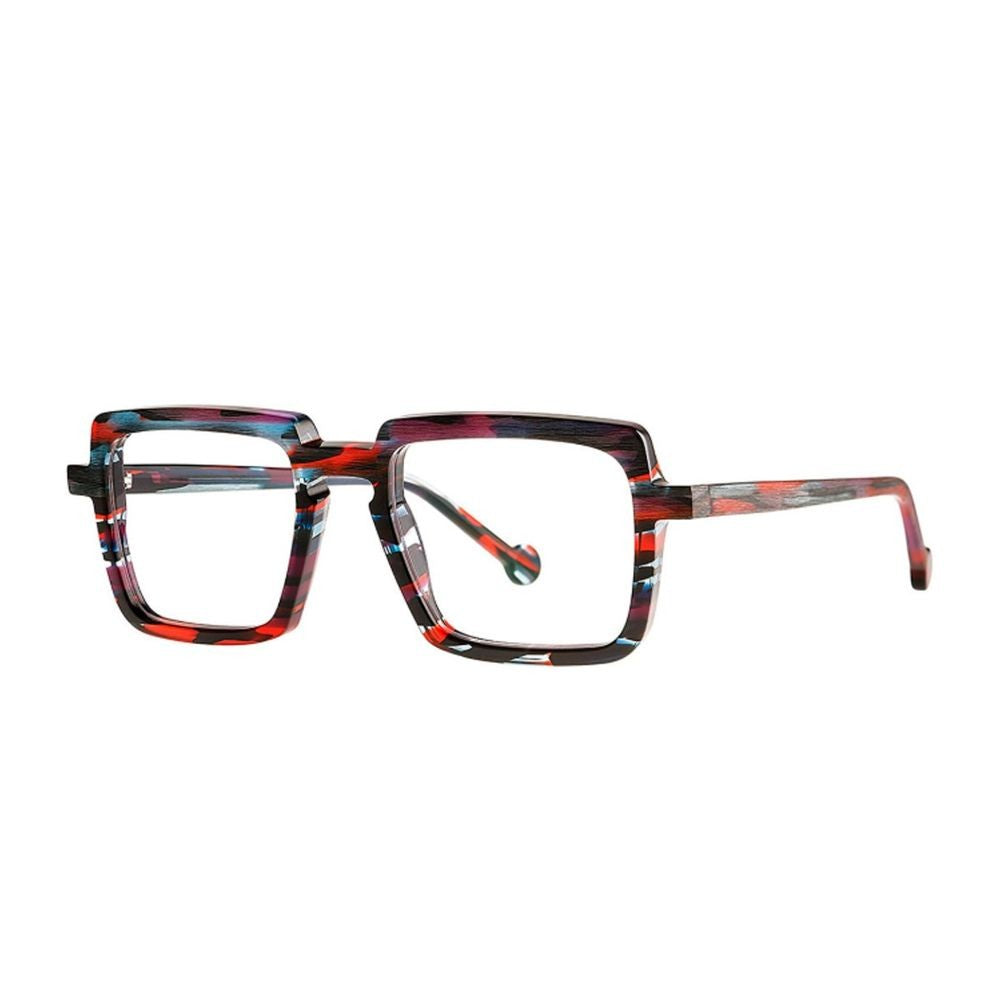 Theo Eyewear Martial Eagle 5 Blue/ Red Ecail Eyewear