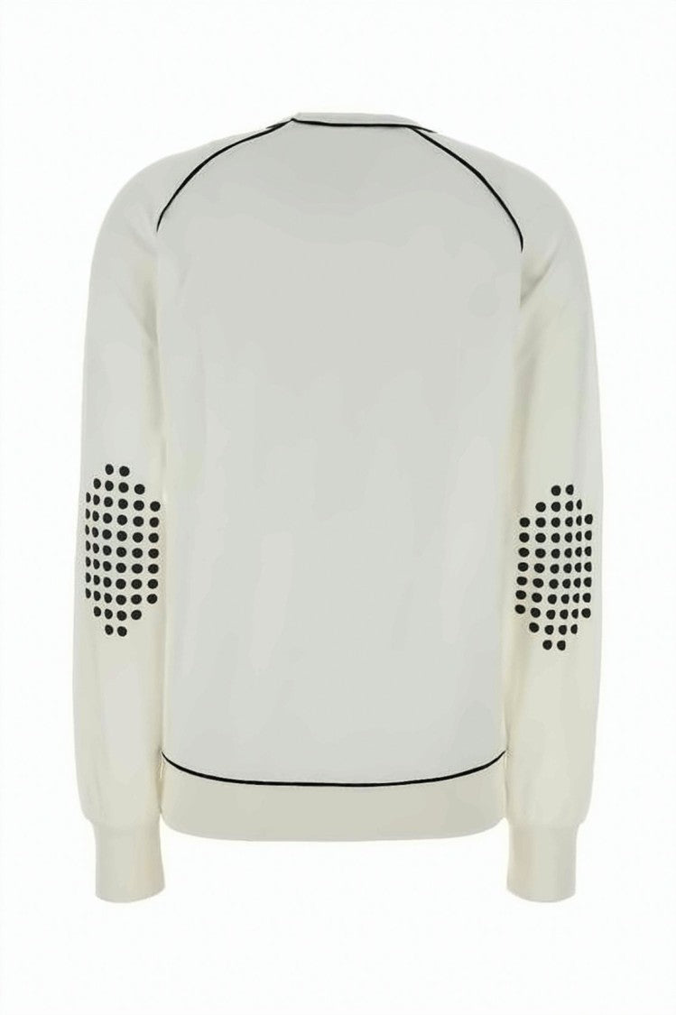 Gimaguas Relaxed Fit Long-Sleeve Top With Distinctive Dot Patterns