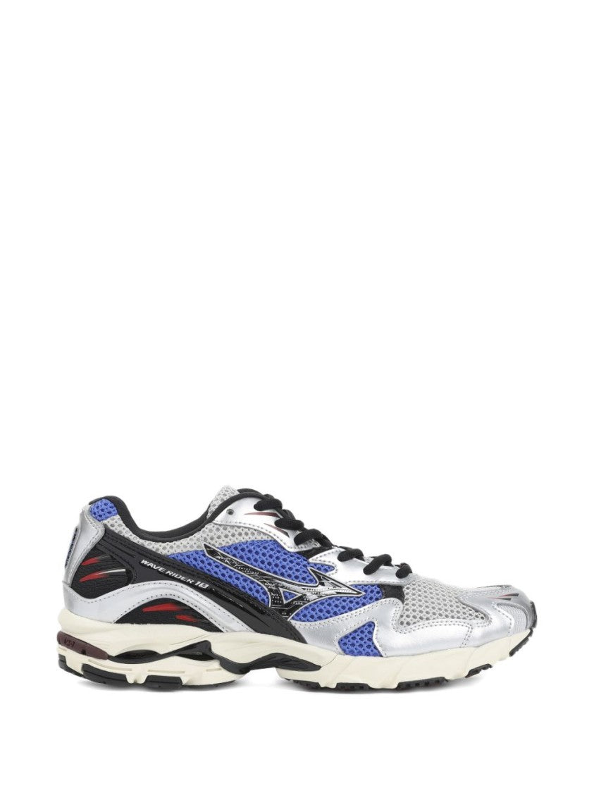 Mizuno Lace-Up Sneakers With Multi-Material Upper