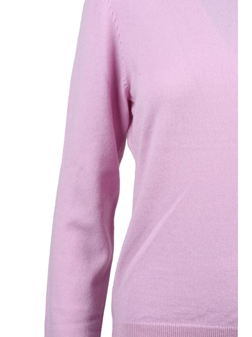 Cavalieri Cavalieri Cashmere Crew Neck Sweater In Gentle Pink