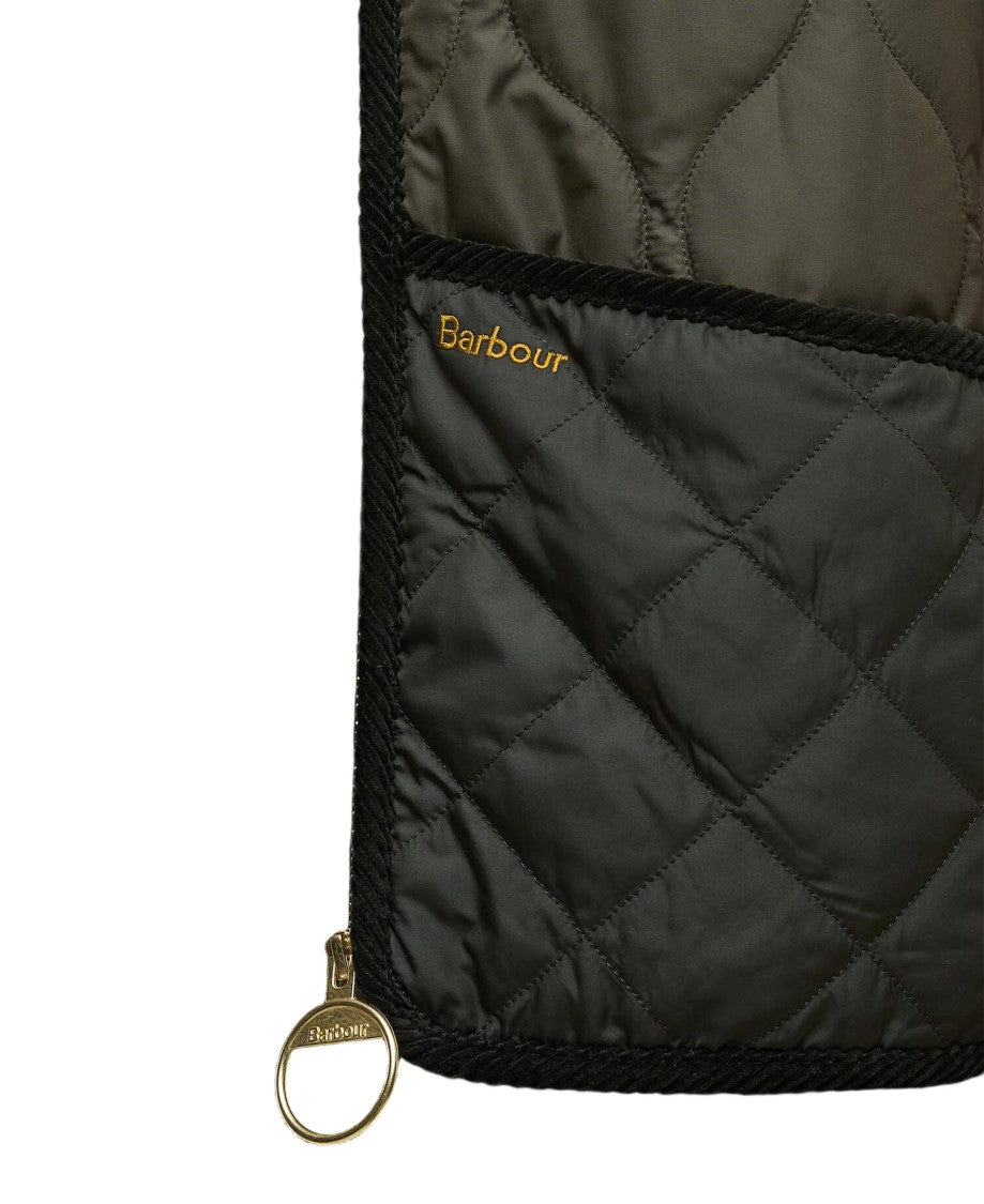 Barbour Quilted Green Sleeveless Vest