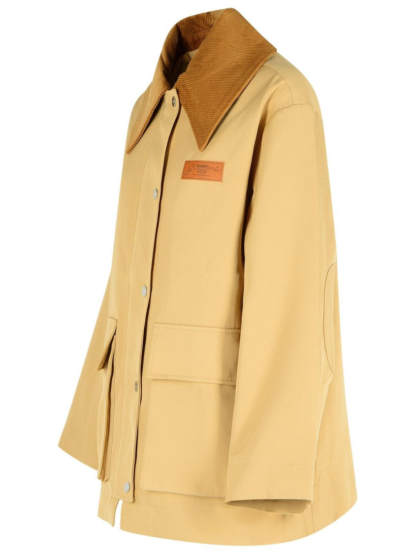 Ganni Beige Recycled Polyester Jacket
