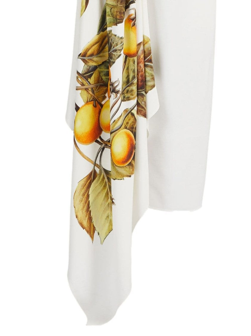 Ferragamo High-Waisted Draped Skirt
