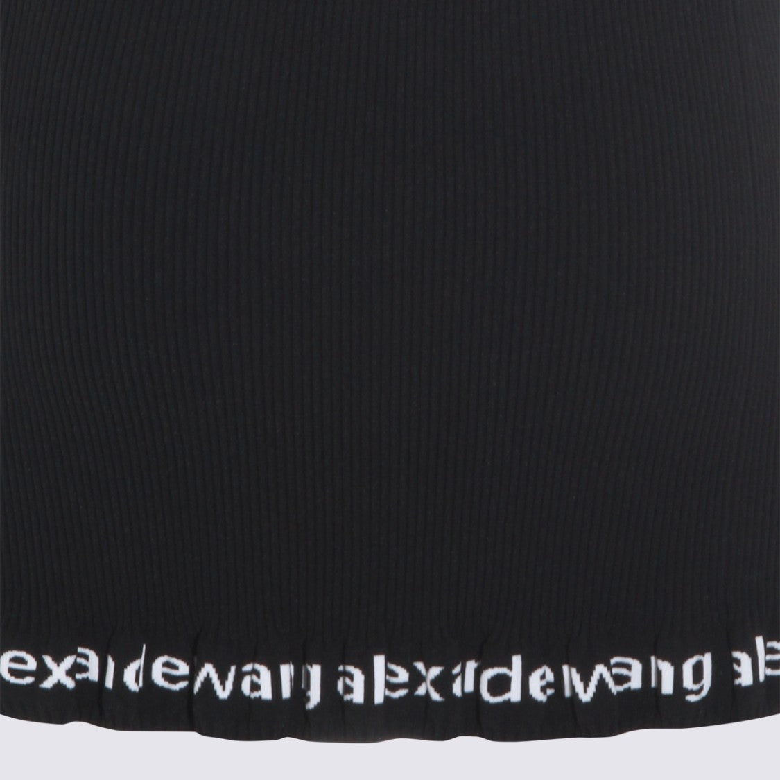 Alexander Wang Black Cotton Skirt