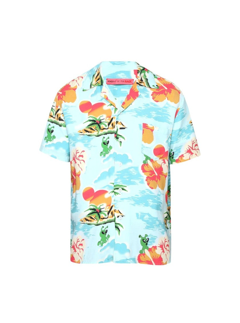 Members Of The Rage Hawaiian Short Sleeve Shirt