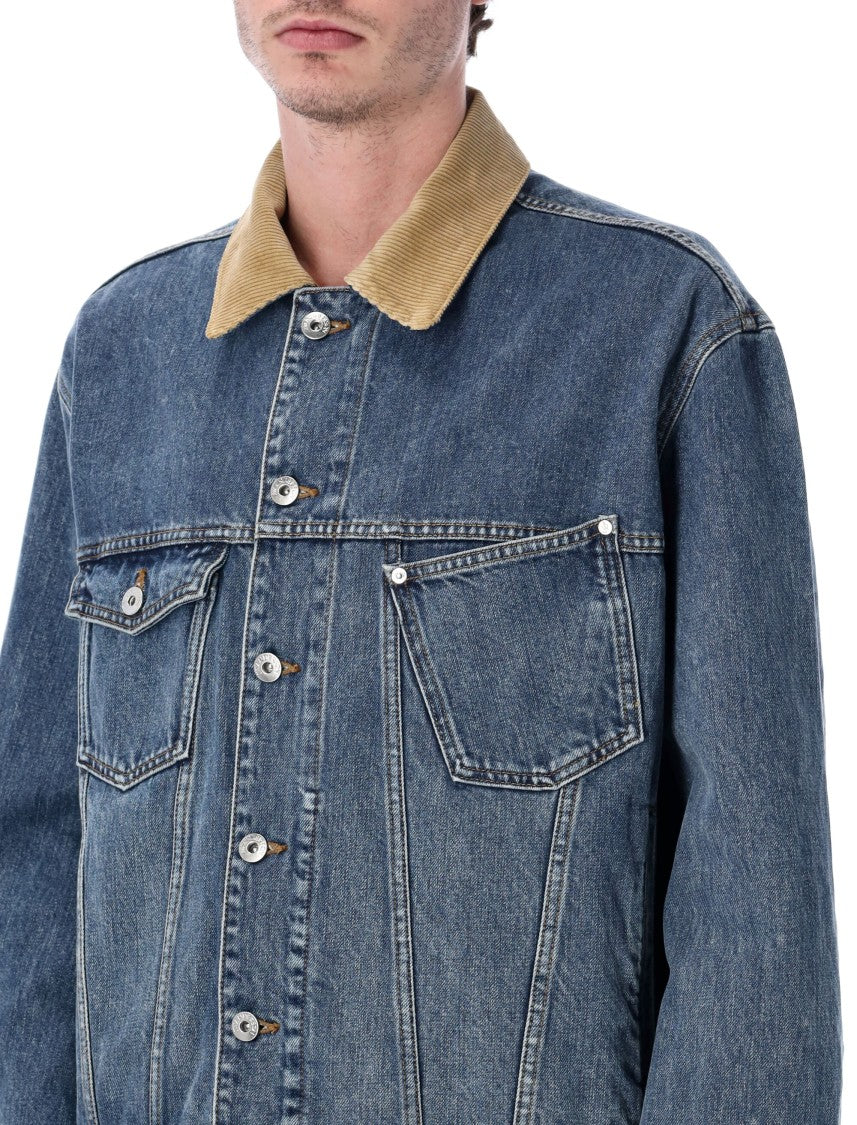 J. W. Anderson Corduroy Collar Denim Jacket