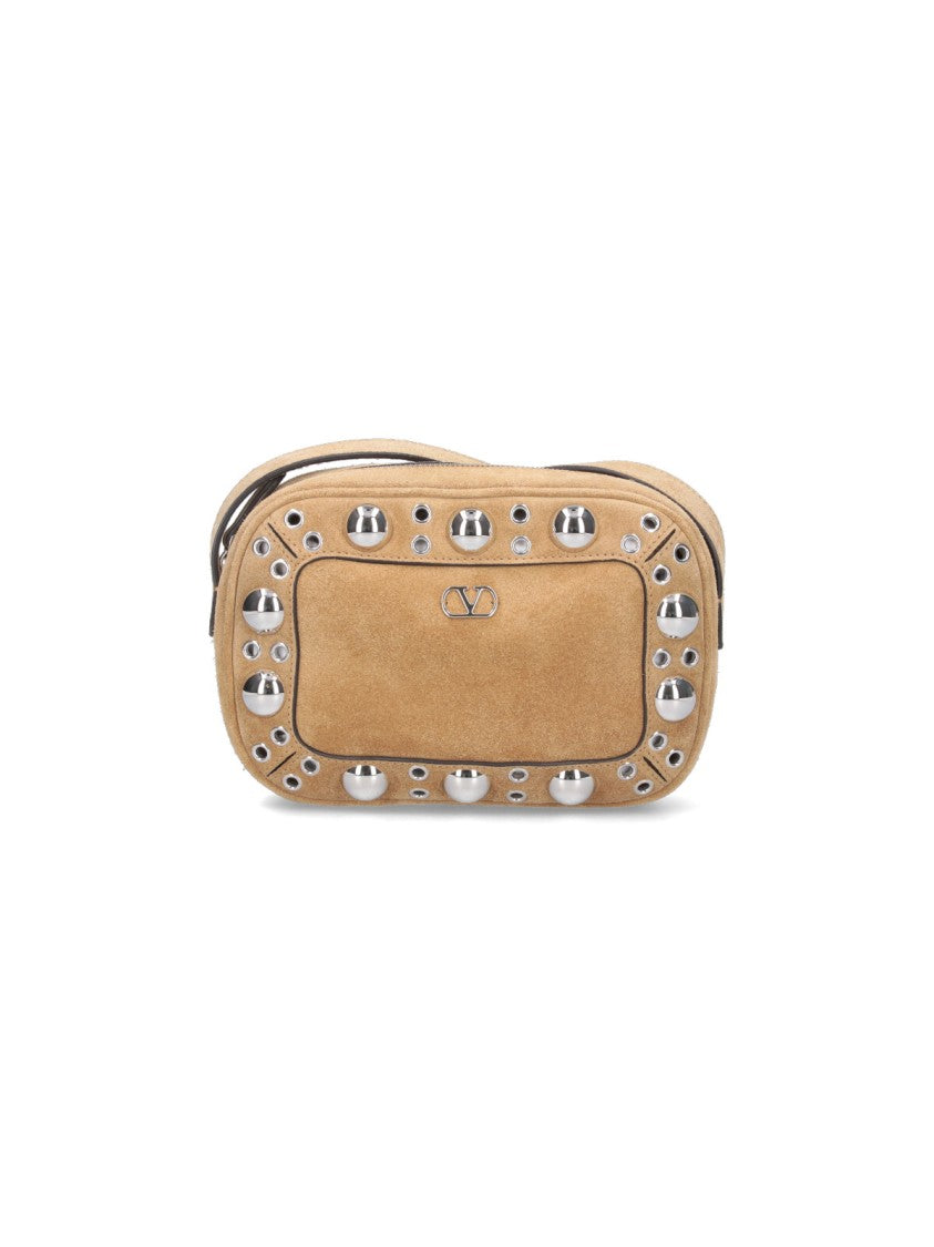 Valentino Garavani Shoulder Bag "Nellcôte" – Beige