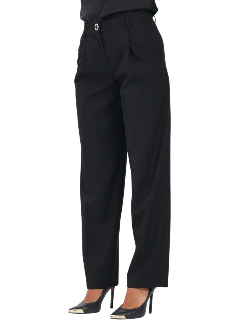 Armani Exchange High Waist Chino Pants With Tailored Fit And Functional Pockets