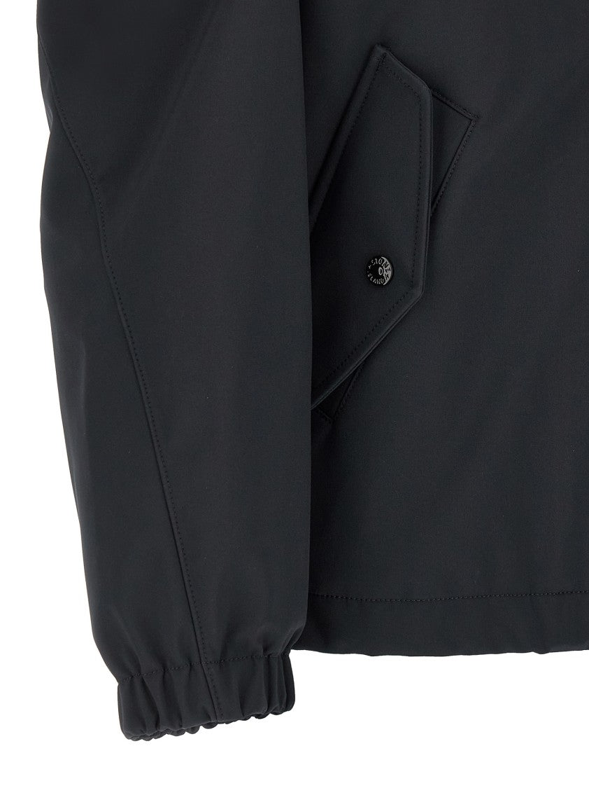 Stone Island Three-Layer Technical Jacket With High Neck