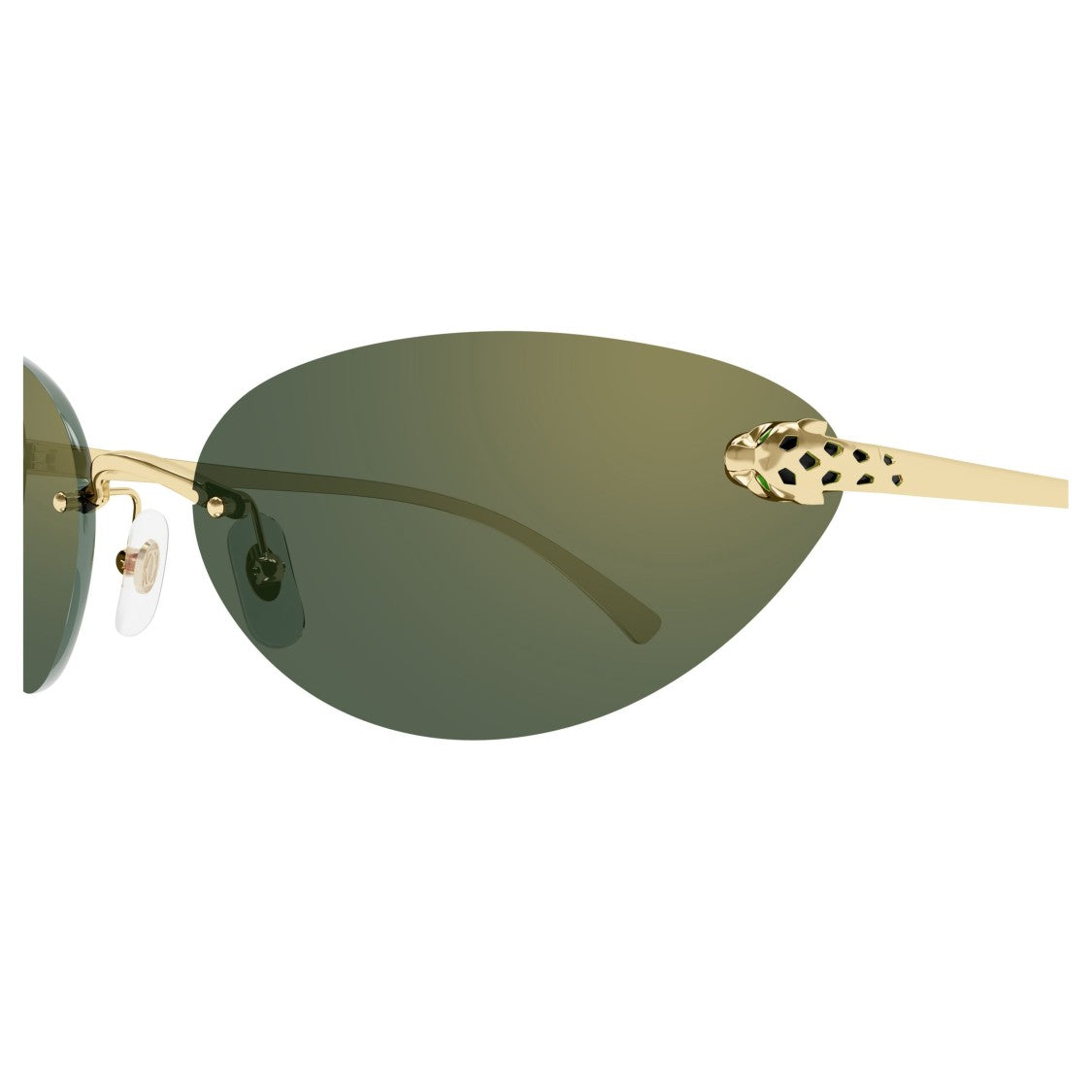 Cartier Ct0635s Rimless Sunglasses