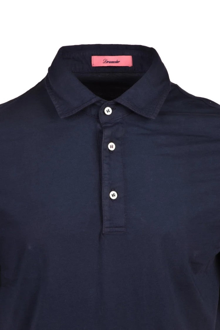 Drumohr Multicolor Cotton Men Polo