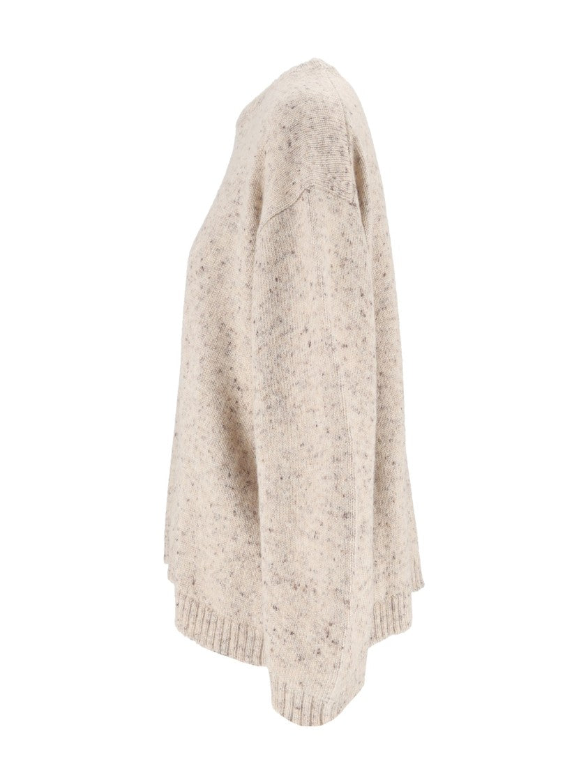 Fabiana Filippi Lurex Crewneck Knit Sweater