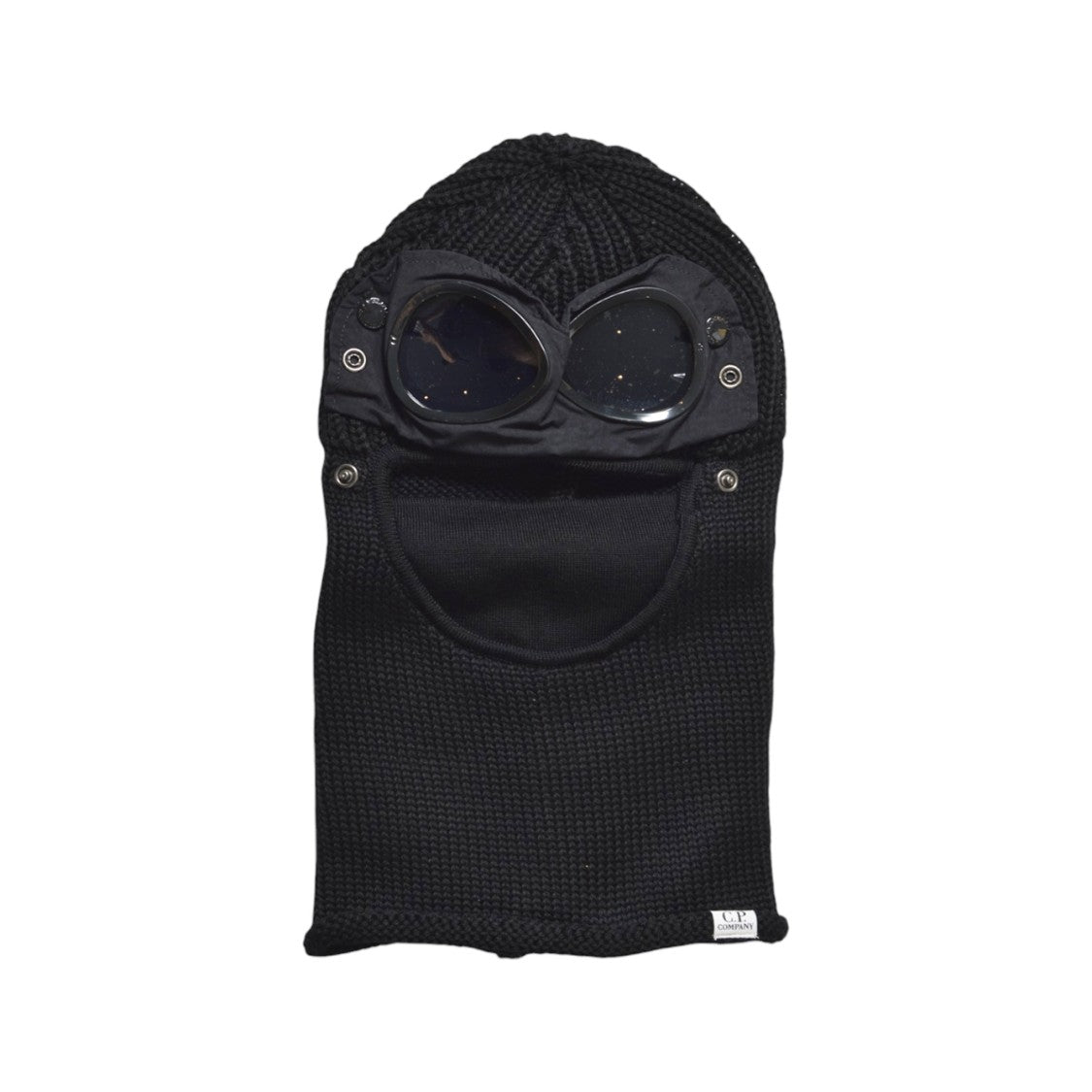 C.P. Company Knitted Balaclava With Integrated Goggles And Versatile Flap