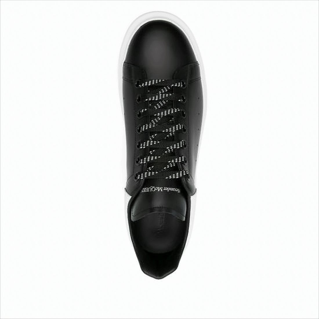 Alexander Mcqueen Calfskin Leather Sneakers With Rubber Sole