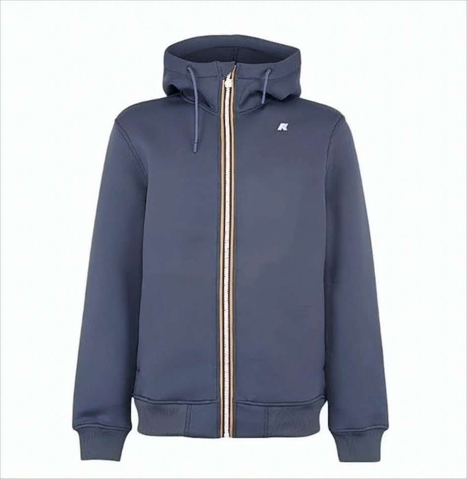 K-Way Structured Fit Hoodie With Adjustable Hood