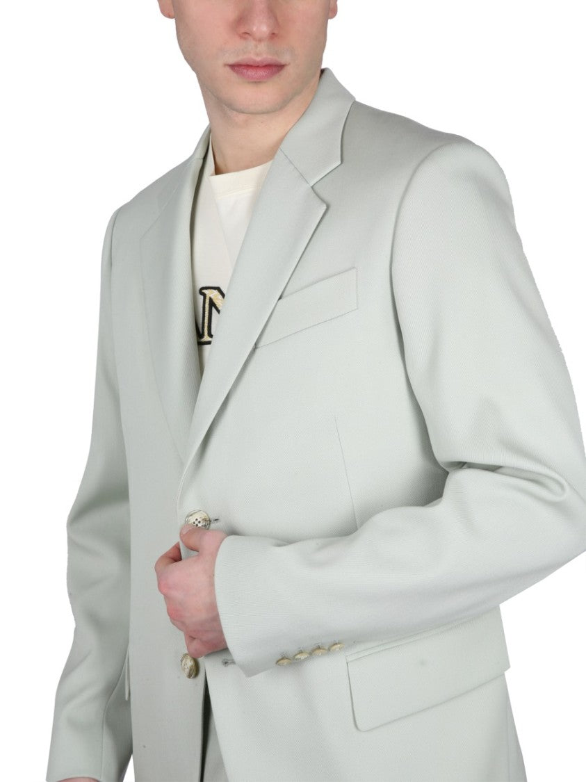 Lanvin Boxy Jacket With Notched Lapels