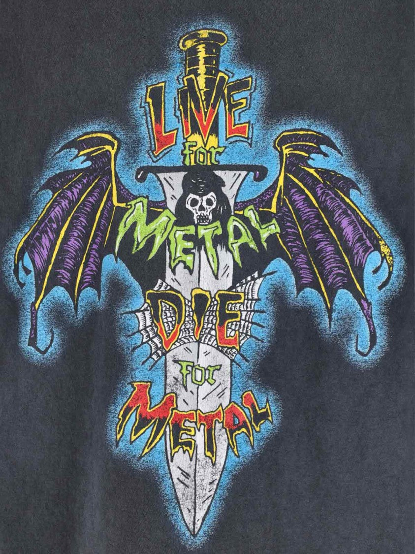 Gallery Dept. Classic Black T-Shirt With Round Neckline And Short Sleeves