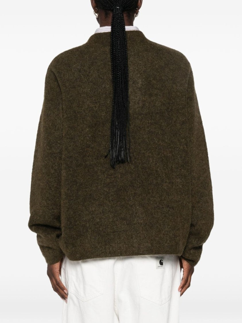 The Frankie Shop Boxy Ribbed Knit Sweater