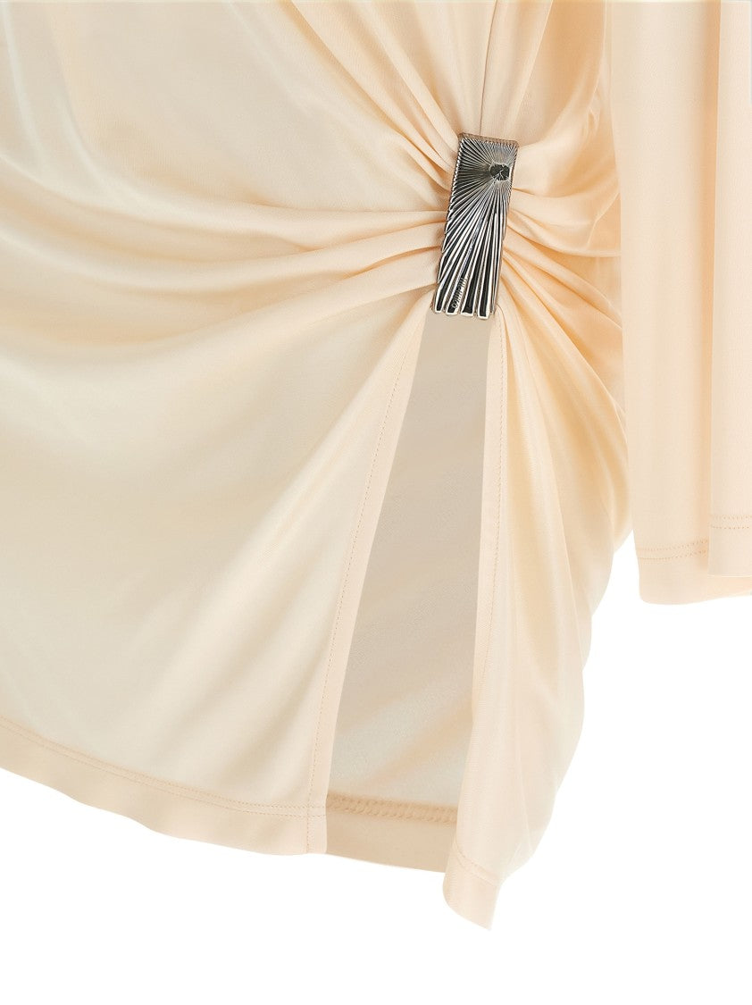 The Attico Fluid Viscose Mini Dress