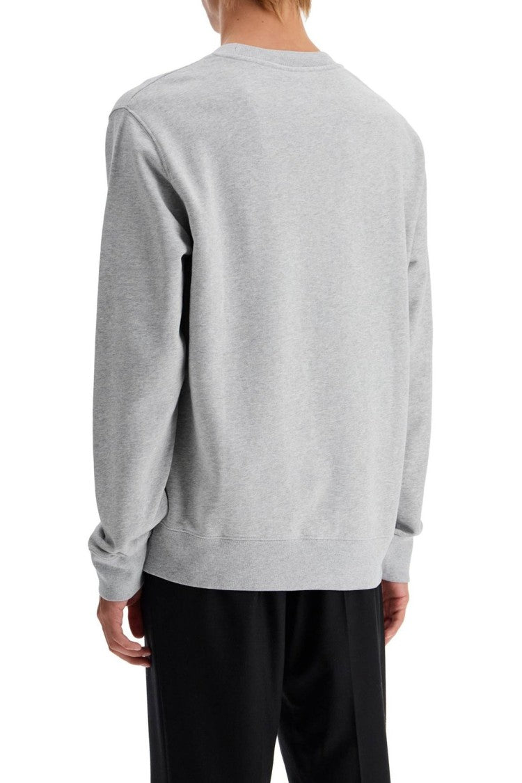 Maison Kitsuné Minimalist Long-Sleeve Sweatshirt With Embroidered Logo