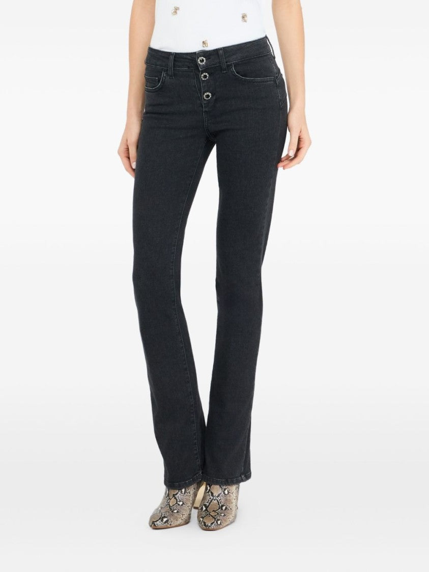 Liu Jo High-Rise Black Jeans With Fitted Silhouette