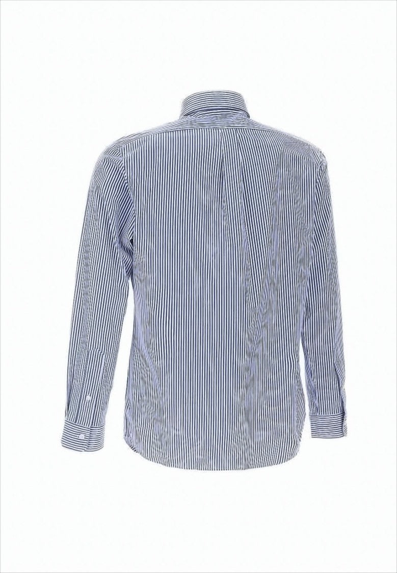 Polo Ralph Lauren Tailored Long-Sleeve Button-Down Shirt With Vertical Stripes