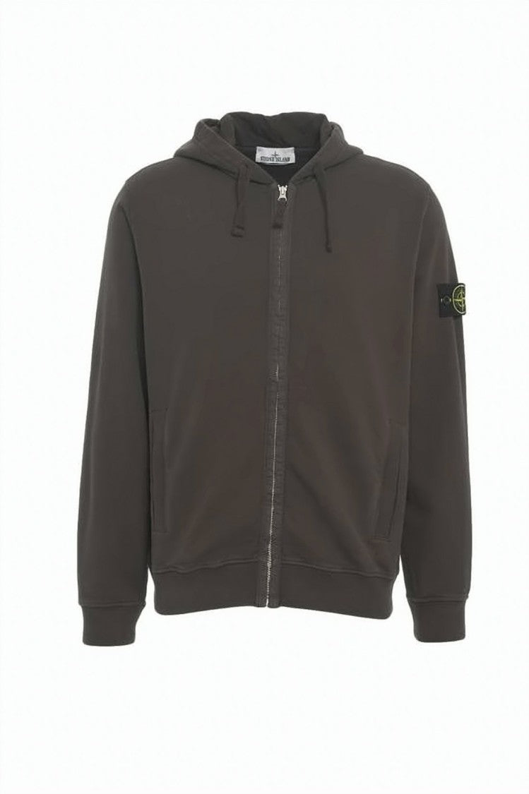 Stone Island Relaxed-Fit Zip-Up Hoodie