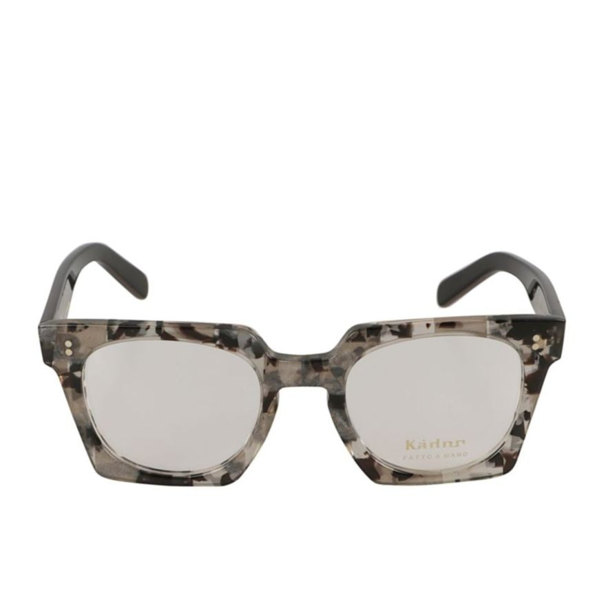 Kador Maya Bold Square Frame Eyeglasses With Marbled Design