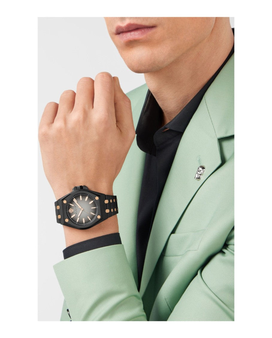 Philipp Plein Date Superlative Arabic Crystal Watch