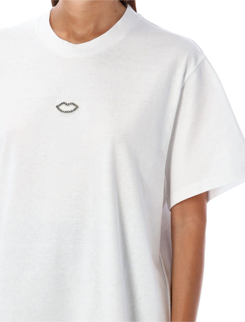 Stella Mccartney Crystal Lips T-Shirt