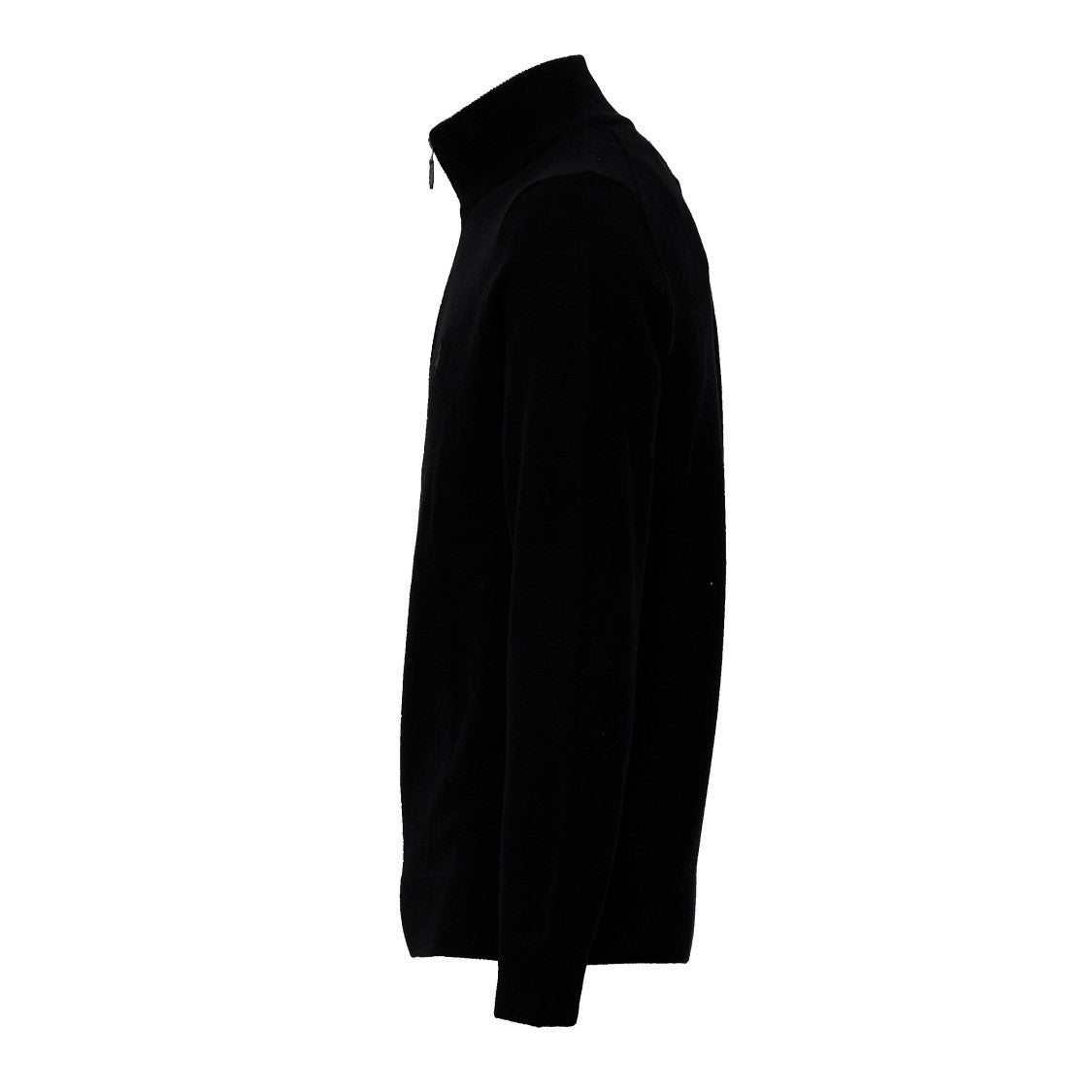 Polo Ralph Lauren Merino Ribbed Half-Zip Wool Pullover