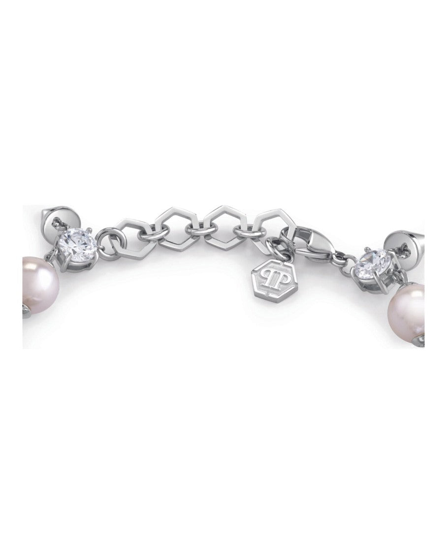 Philipp Plein Rhapsody Bracelet With Polyresin Pearls And Preciosa Crystals