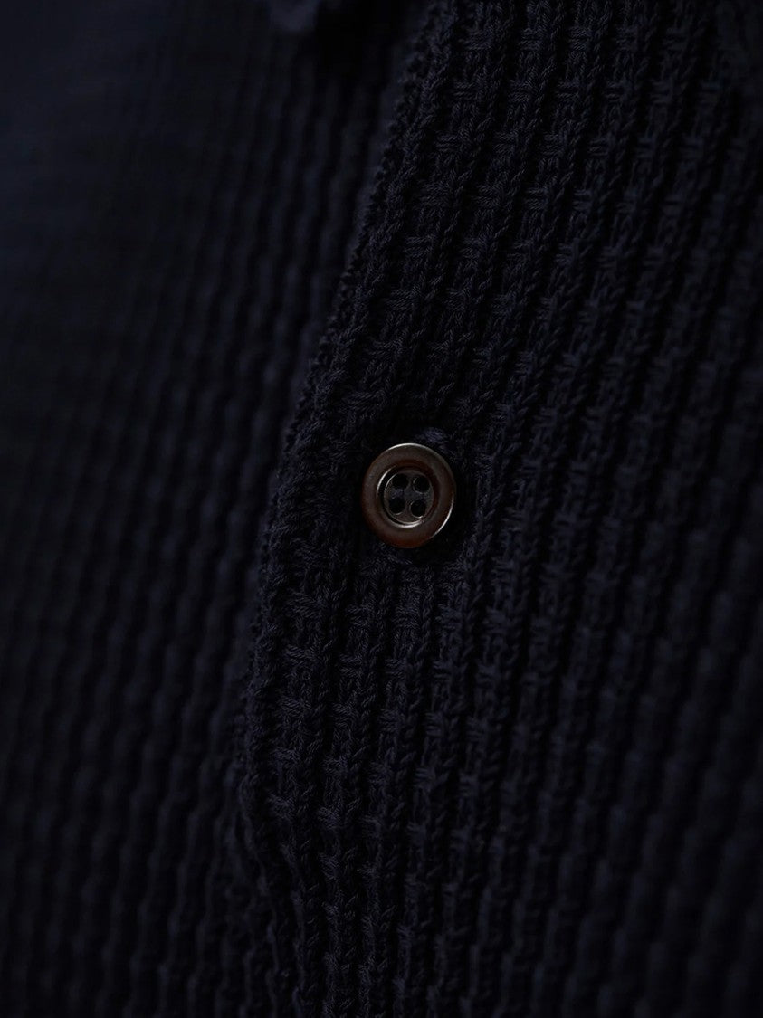 Norse Projects Anholt Cotton Crepe Polo Shirt