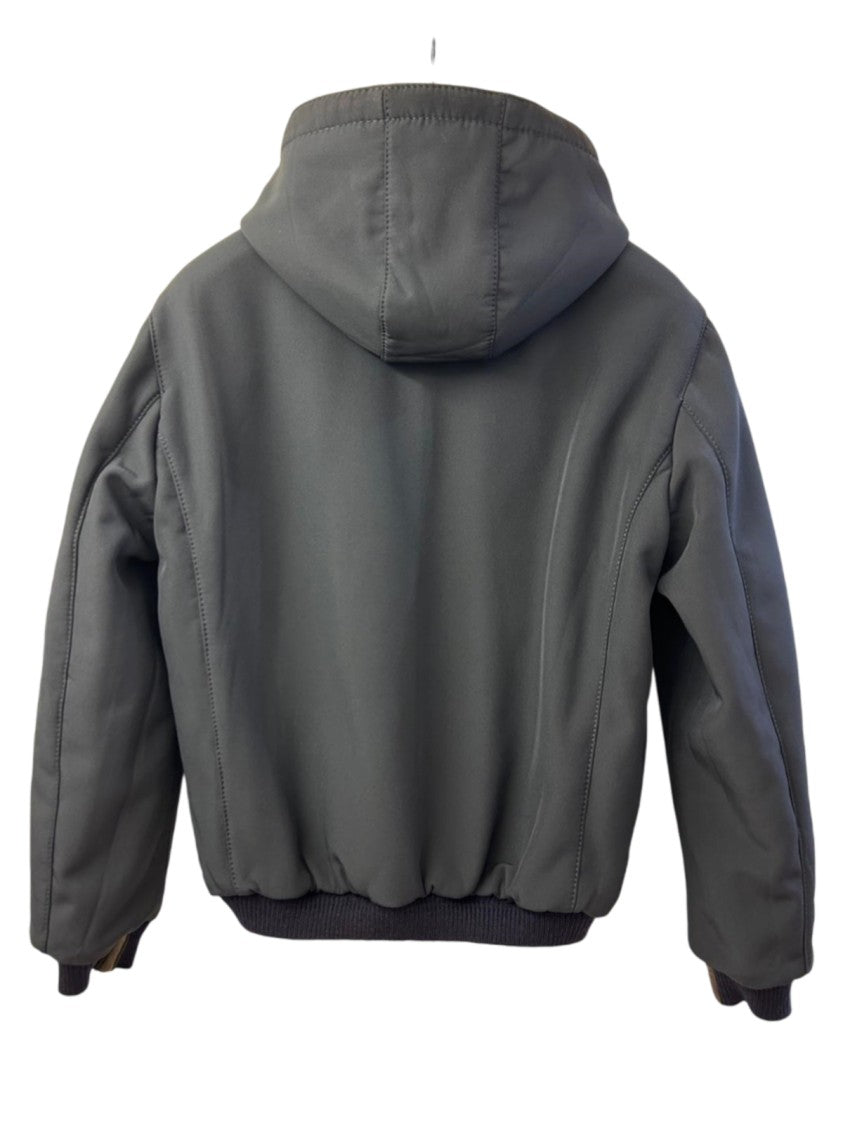 The Jack Leathers Hooded Jacket With Front Zipper