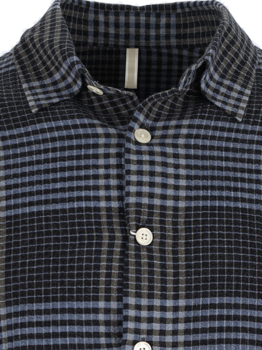 Sunflower "Studio" Checked Shirt Blue