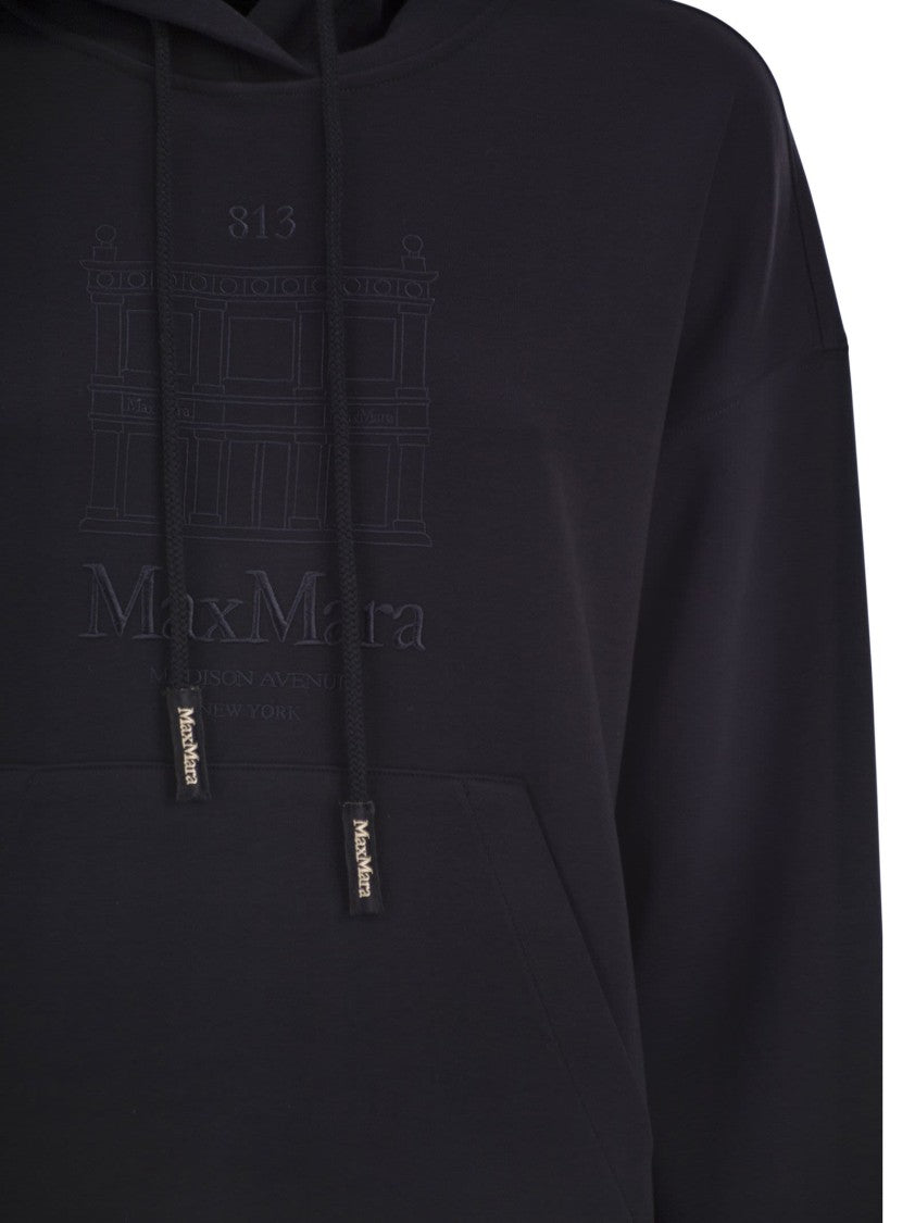 Max Mara Smmandrea - Technical Cotton Jersey Sweatshirt