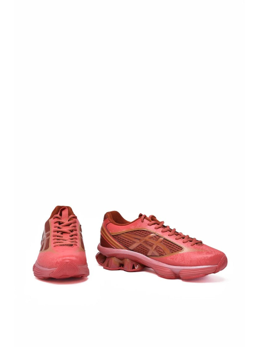 Asics Red Rubber-Blend Kinetic Sneakers