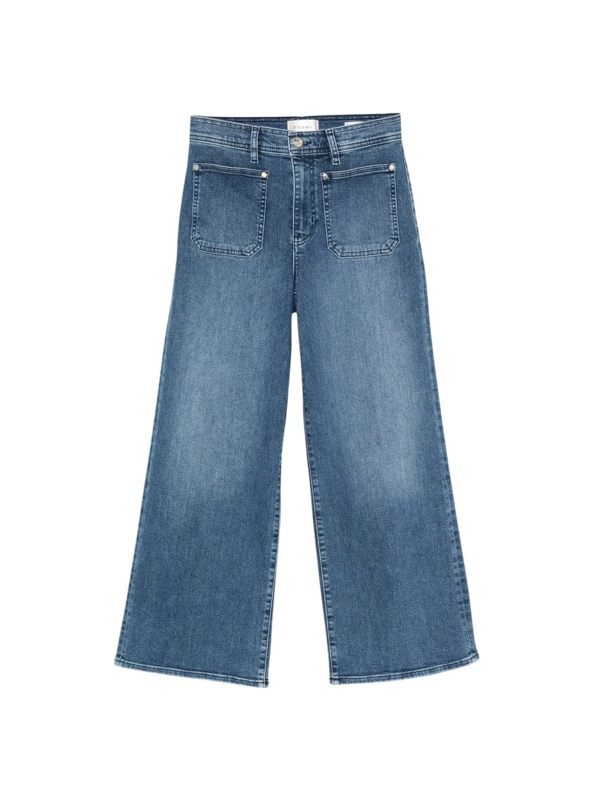 Frame Denim Le Slim Straight-Leg Jeans
