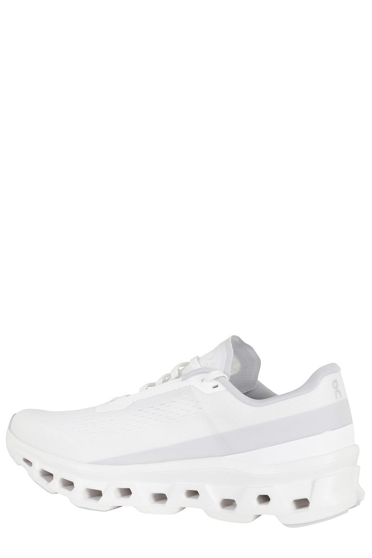 On Running White Cloudmonster 1 Recycled Polyester Sneakers