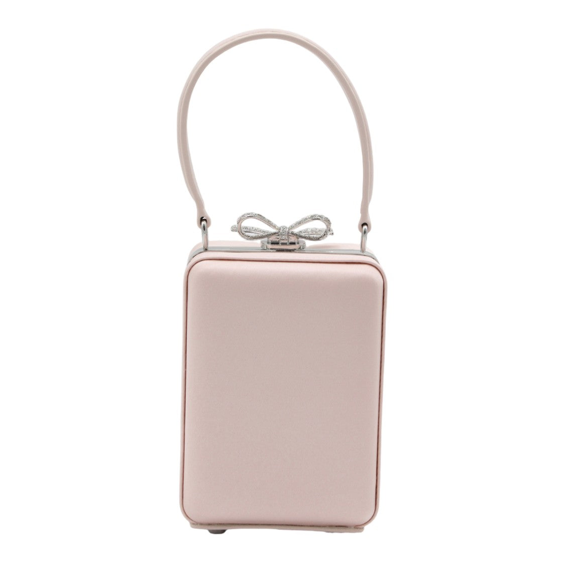 Self-Portrait Rectangular Handbag With Floral Crystal Embellishments