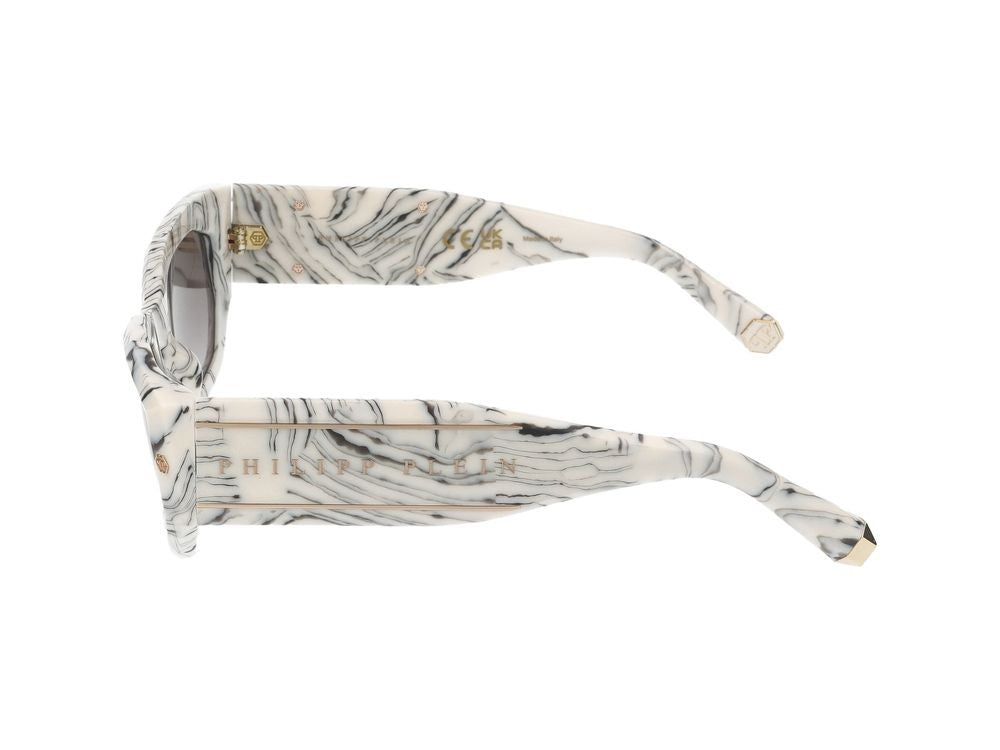 Philipp Plein Sunglasses Spp066m 09Yl Ivory Marbled 51/21/135