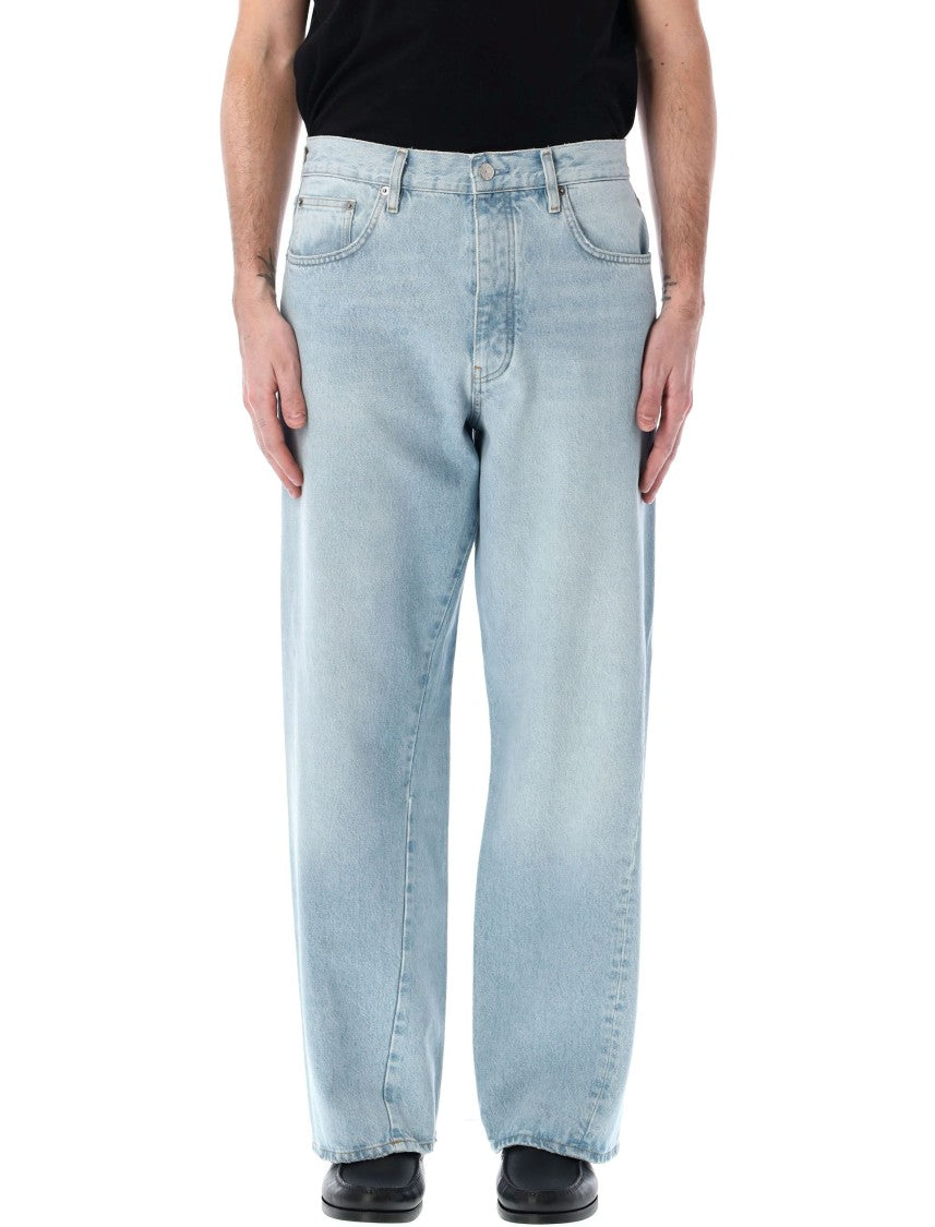 Sunflower Relaxed Fit Light Wash Denim Pants