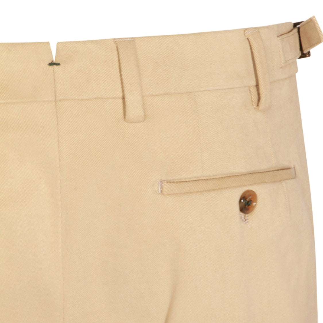 Berwich Tailored High-Waisted Pleated Cuffed-Hem Pants