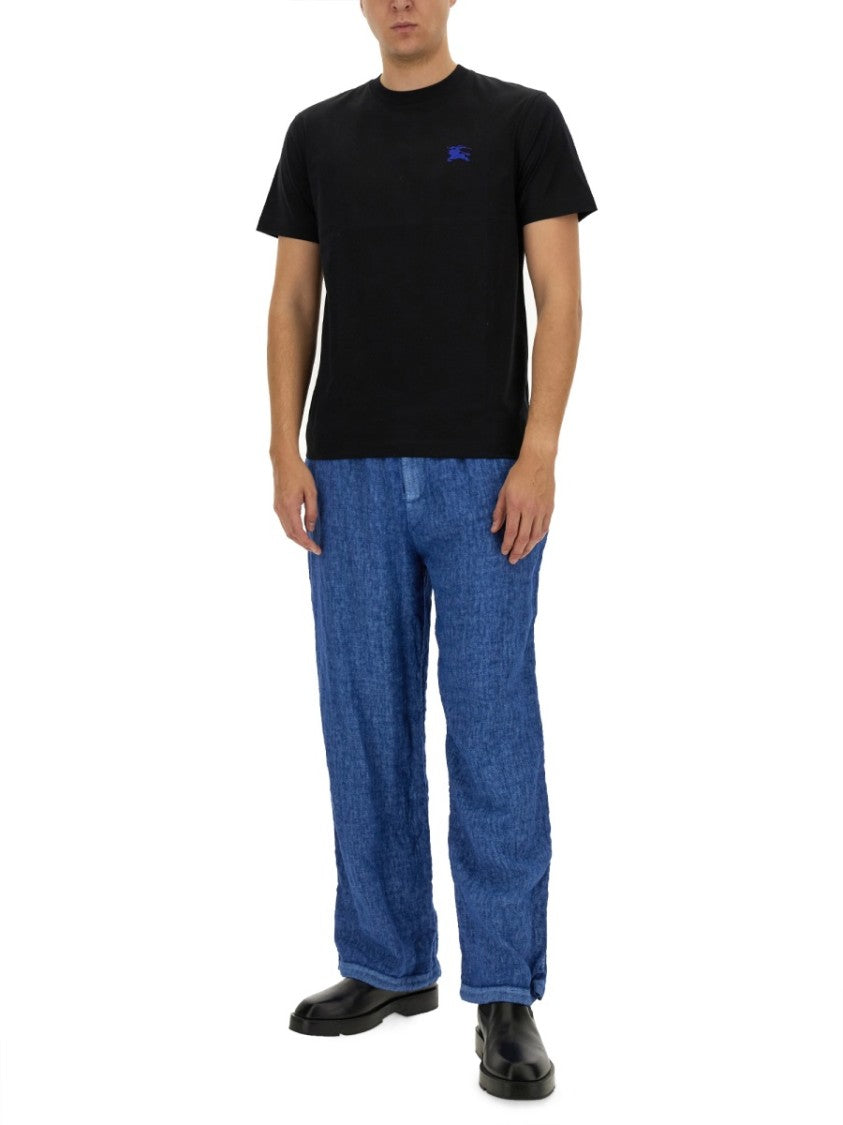 Burberry Relaxed Fit Wide Leg Pants