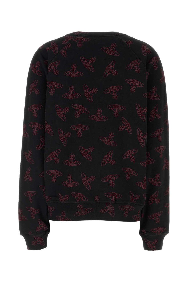Vivienne Westwood Printed Cotton Oversize Sweatshirt