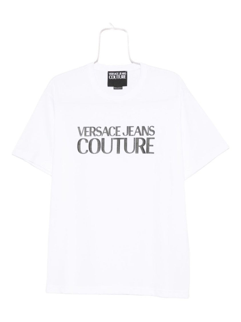 Versace Jeans Couture White Short-Sleeve T-Shirt
