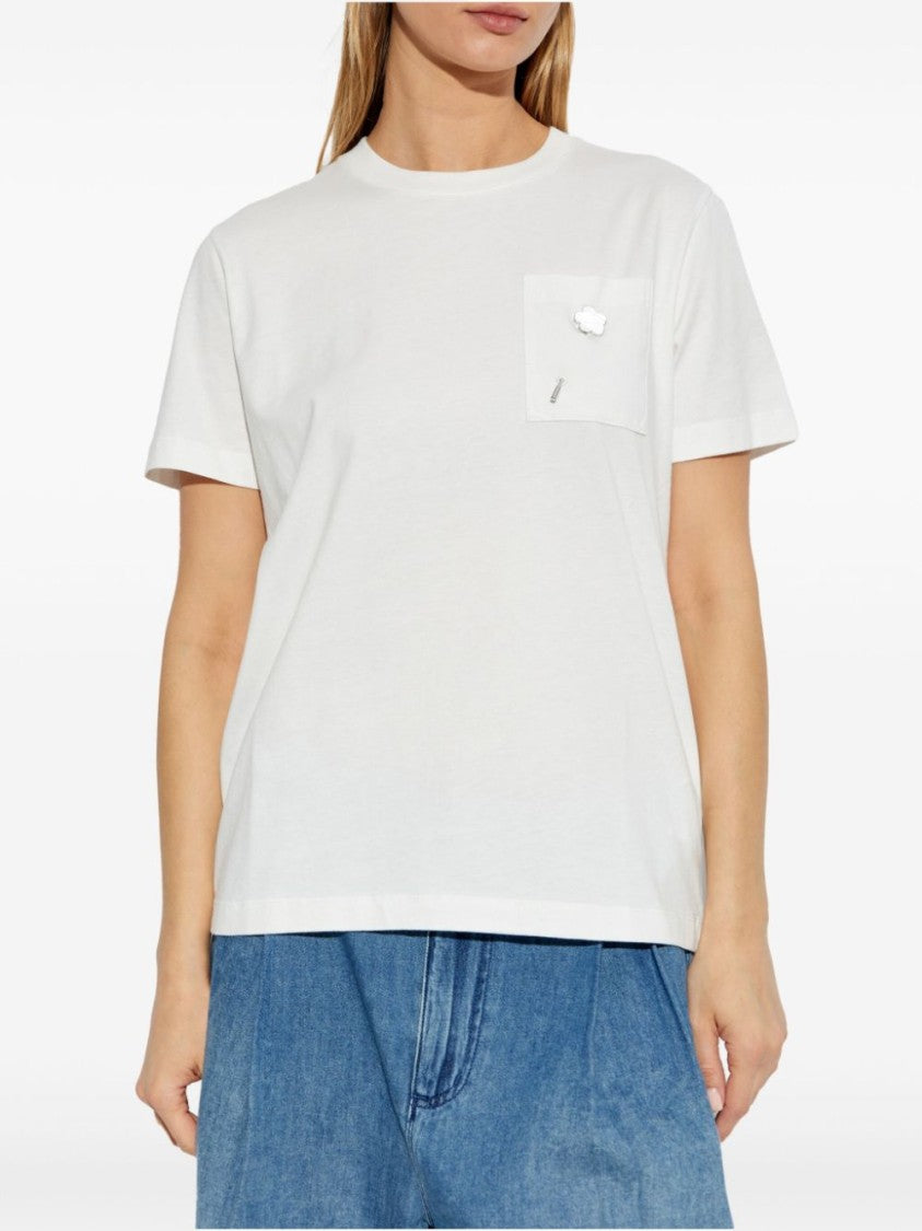 Kenzo White Short-Sleeved Top